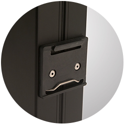 clip fastening system or cage clamp for 35mm DIN rail